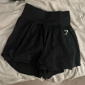 Gymshark Vital Seamless 2.0 2-in-1 Shorts - Black Marl